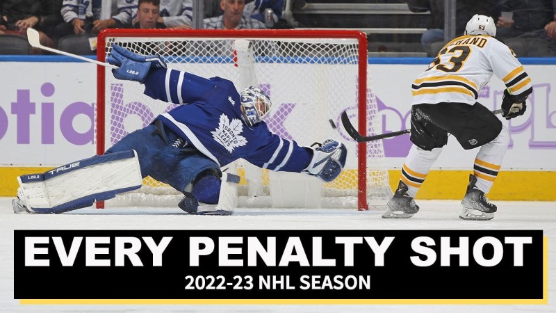 Tous les penalties de la saison dernière en NHL