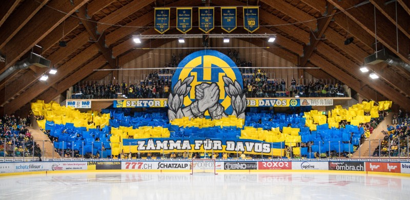 Davos présente son maillot à domicile