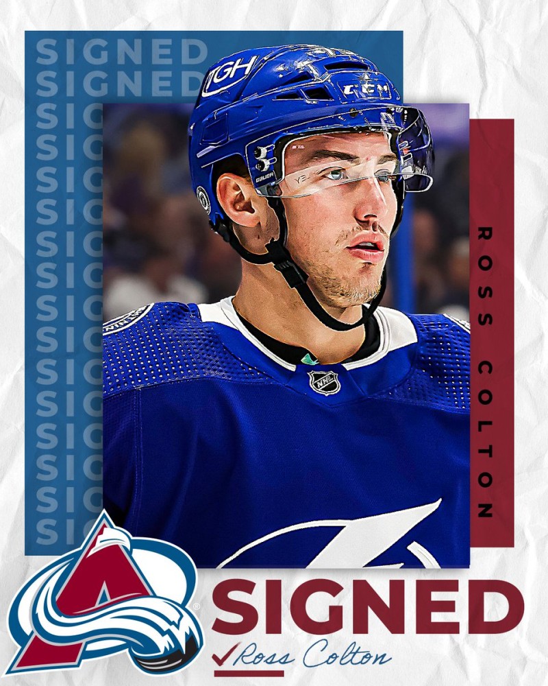 Ross Colton et l'Avalanche évitent l'arbitrage