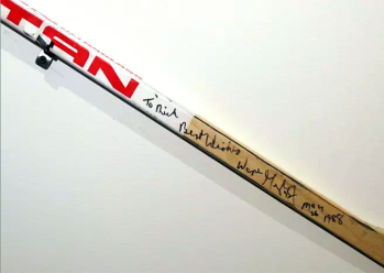 Une crosse mythique de  Wayne Gretzky mise en vente