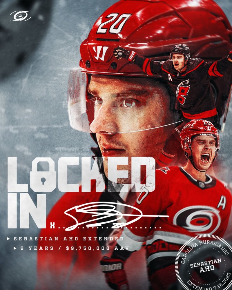 Sebastian Aho obtient son mega contrat