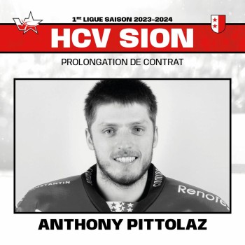 Anthony Pittolaz prolonge avec Sion