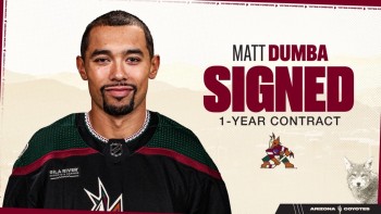 Les Coyotes confirment le contrat de Matt Dumba