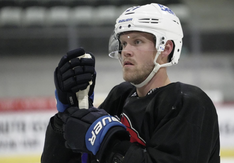 Nikolaj Ehlers sous les ordres de son père