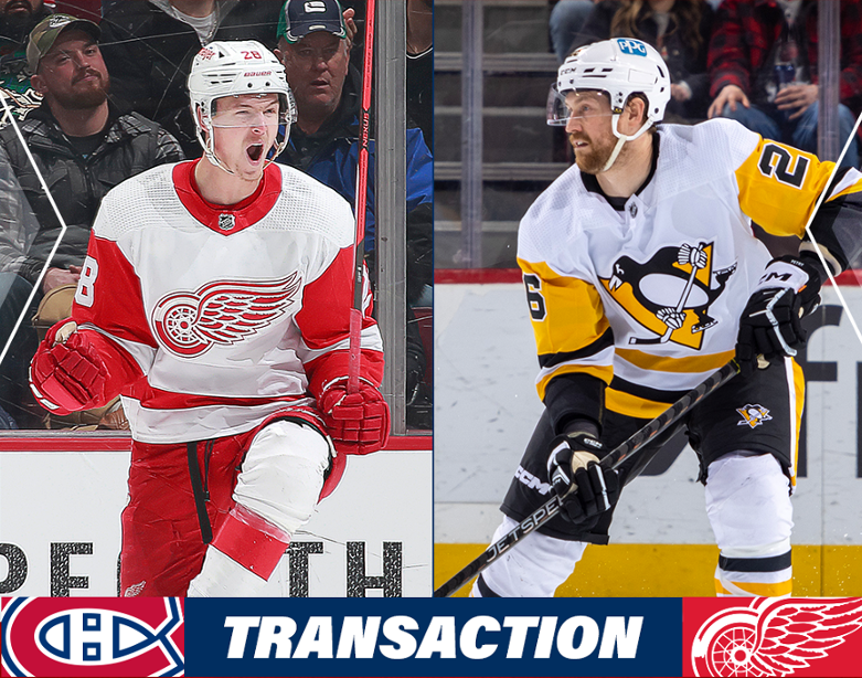 Transaction entre les Red Wings de Detroit et le Canadien