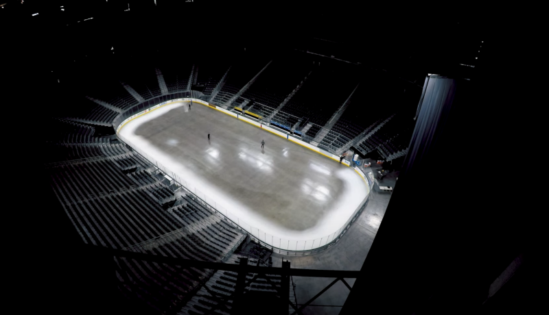 Les Golden Knights présentent leur nouveau centre glace de champions