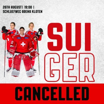 Les Allemandes malades, le match est annulé