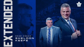 Un contrat à long terme pour Sheldon Keefe