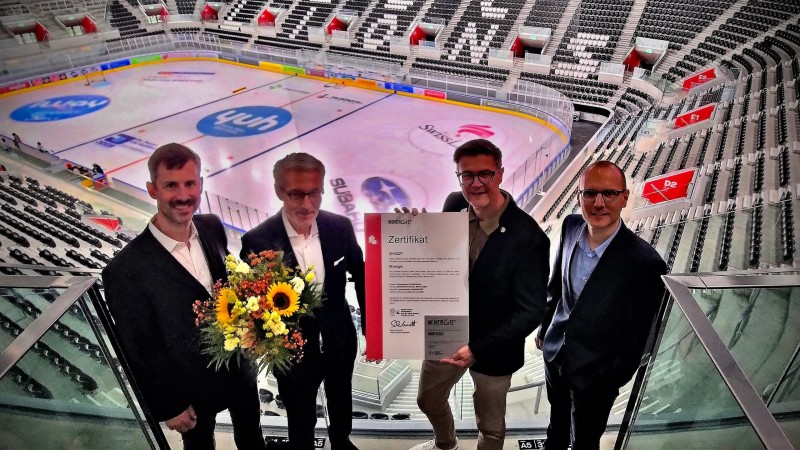 La Swiss Life Arena, modèle en matière d'efficacité énergétique