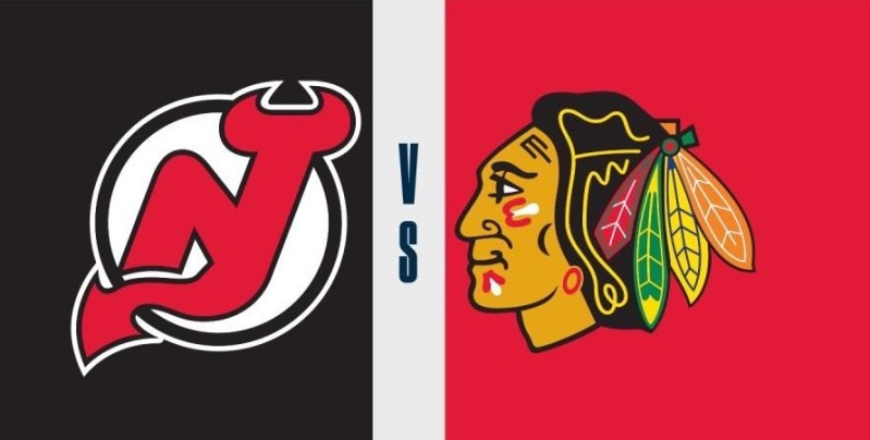 Les Devils battent les Blackhawks à Chicago