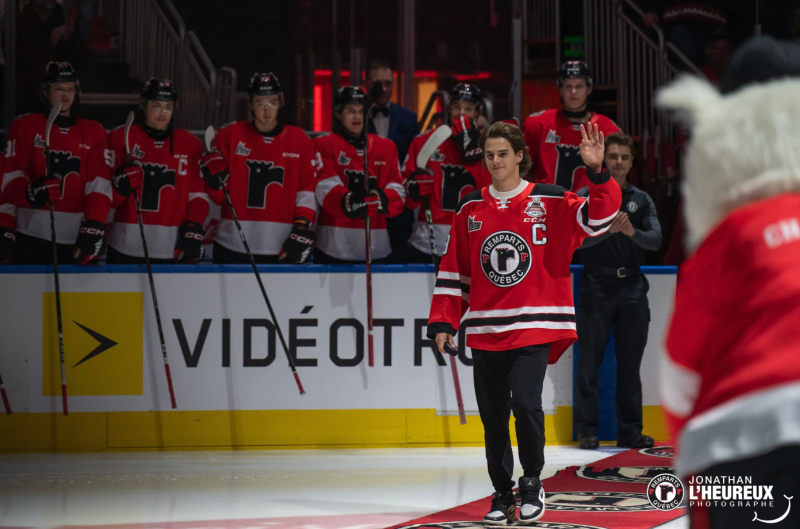 Théo Rochette honoré du côté de Québec