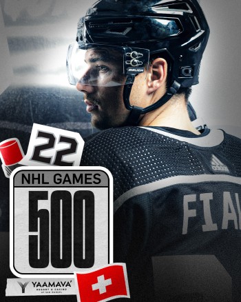 Qui sont les cinq Suisses à avoir patiné dans au moins 500 matchs de NHL ?