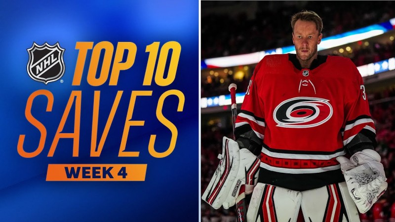 Top 10 des plus beaux arrêts de la dernière semaine de NHL