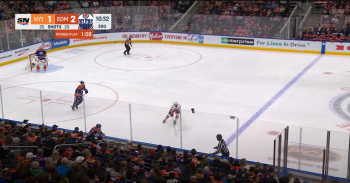 Un bien bel assist de Leon Draisaitl sur le but de Connor McDavid