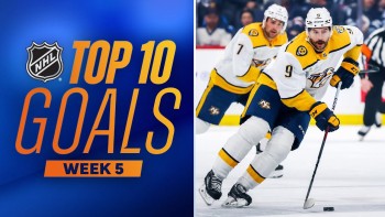 Top 10 des plus beaux buts de la semaine écoulée en NHL