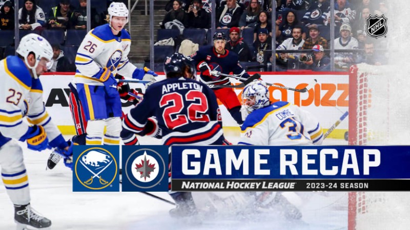 Les Jets s'imposent face aux Sabres et une première étoile pour Nino Niederreiter