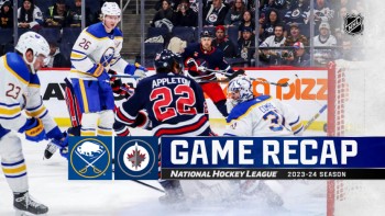 Les Jets s'imposent face aux Sabres et une première étoile pour Nino Niederreiter