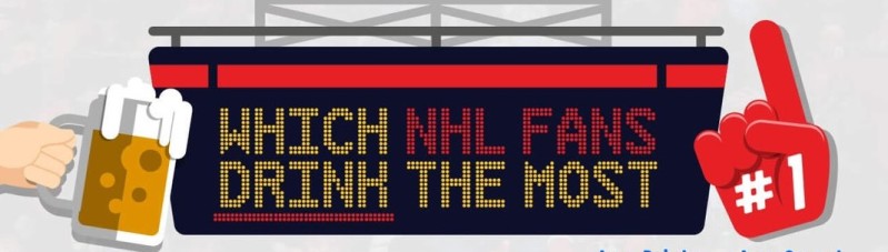 Quels fans de NHL consomment le plus d'alcool lors d'un match ?