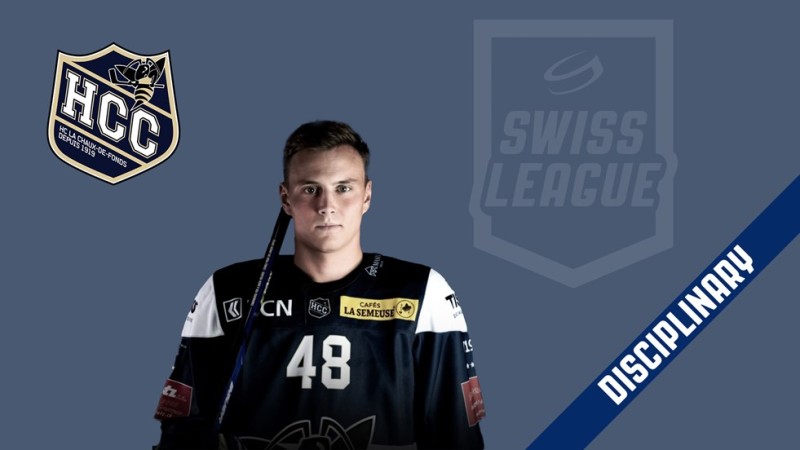 David Eugster amendé pour avoir simulé une faute