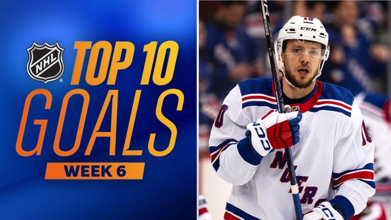 Top 10 des plus beaux buts de la dernière semaine de NHL