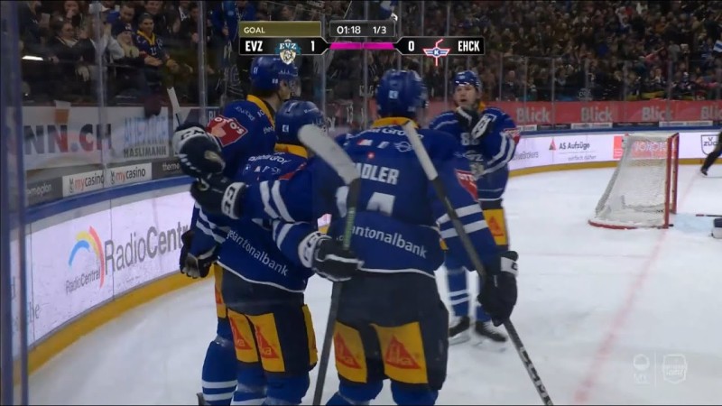 Les images de la victoire de Kloten à Zoug