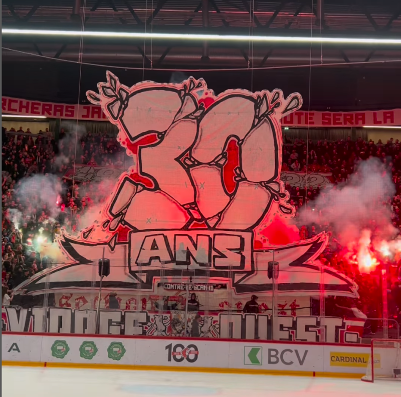 Une bien belle fête du côté de Lausanne hier soir