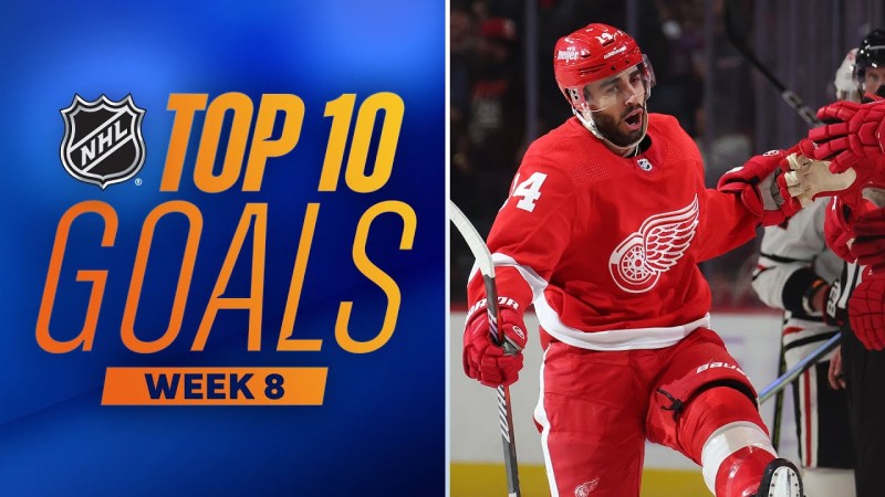 Top 10 des plus beaux buts de la dernière semaine de NHL