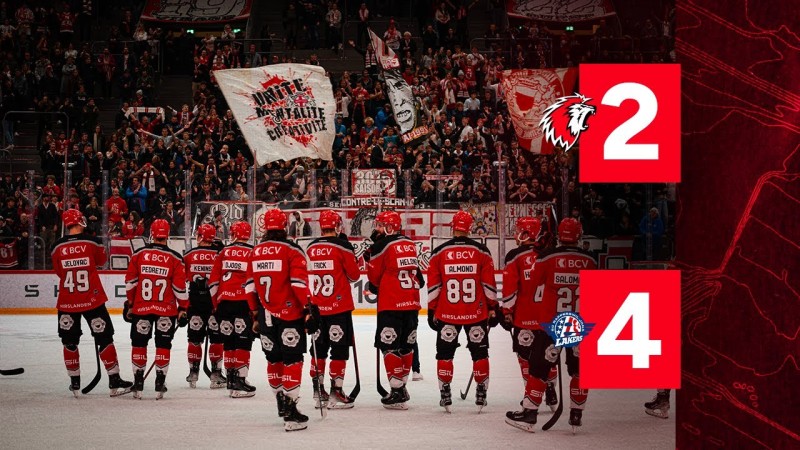 Lausanne HC vs Rapperswil-Jona Lakers en images