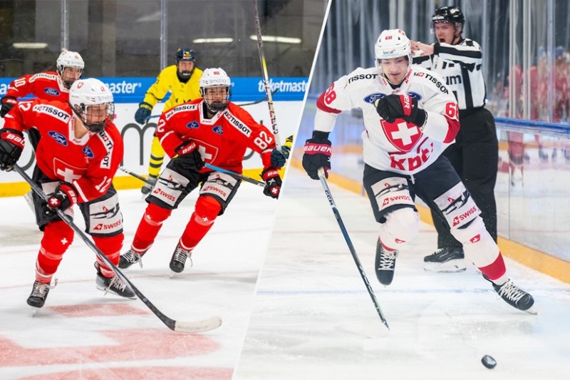 Les équipes nationales suisses joueront avec un protège-cou