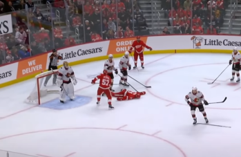 Une grosse frayeur pour Dylan Larkin