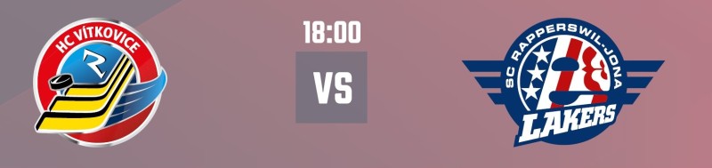 Formation des équipes pour le match Vitkovice vs Rapperswil