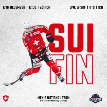 Formation des équipes pour le match Suisse vs Finlande