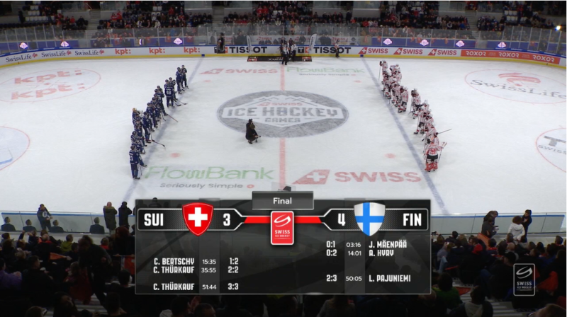 La Suisse s'incline bêtement face à la Finlande