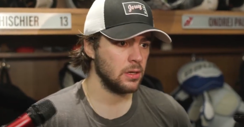 Nico Hischier livre ses impressions après cette nuit difficile