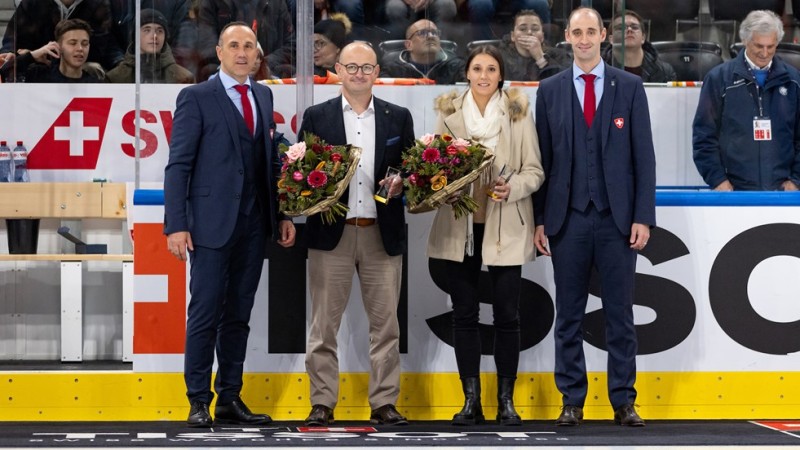 Deux nouveaux membres dans le Hall of Fame du hockey suisse