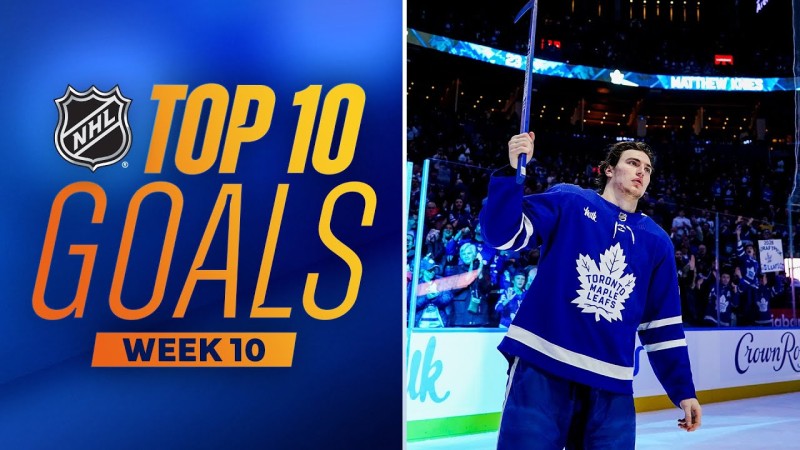 Top 10 des plus beaux buts et arrêts de la dernière semaine de NHL