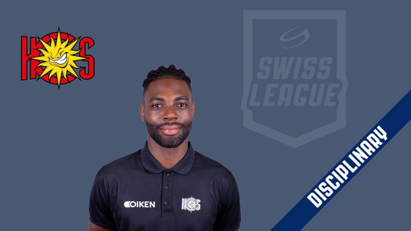 Trois matchs de suspension et une amende contre Nelson Chiquet