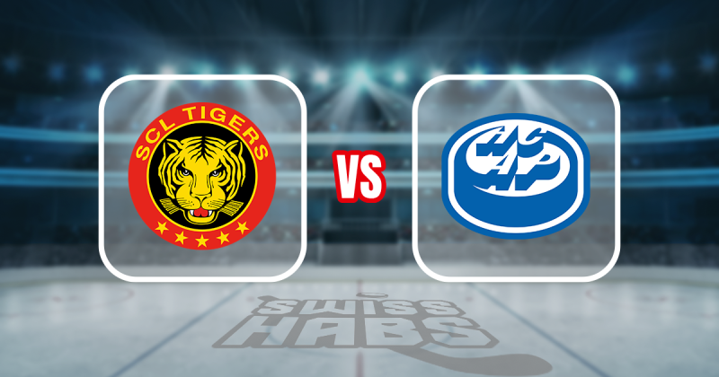 Formation des équipes et joueurs indisponibles pour le match Langnau vs Ambri