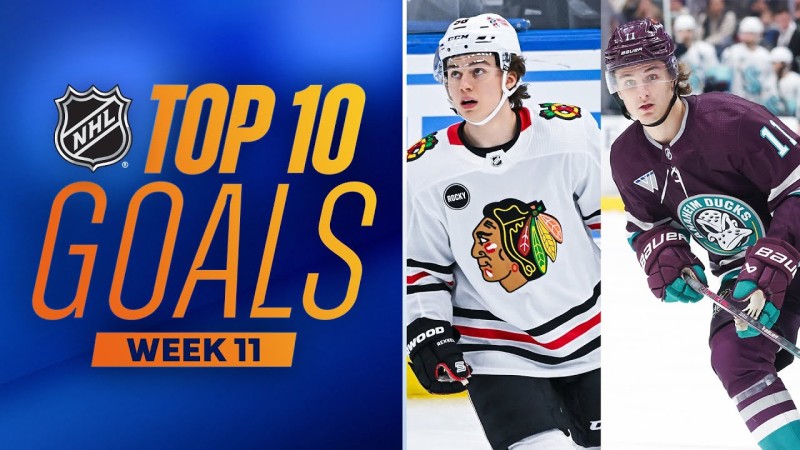 Top 10 des plus beaux buts de la dernière semaine de NHL