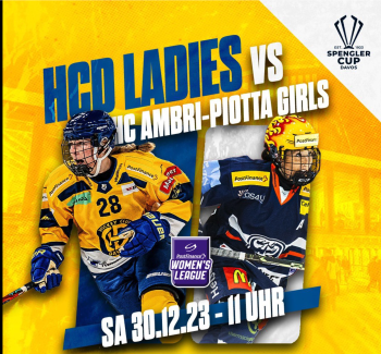 Le match féminin de la Coupe Spengler à suivre en live