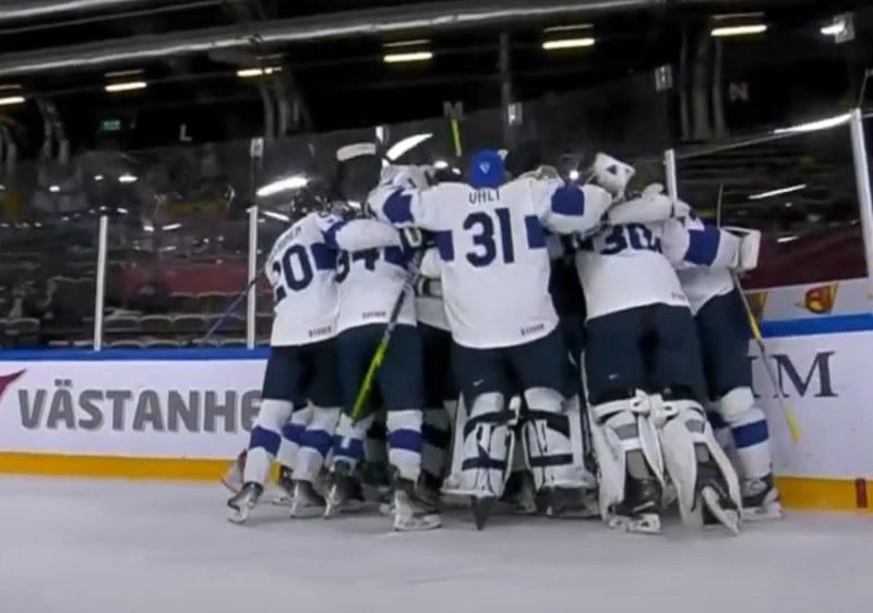 Mondiaux U20 : la Finlande élimine la Slovaquie dans un match haletant