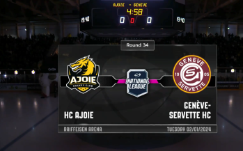 Le résumé du match Ajoie vs Genève