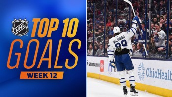 Top 10 des plus beaux buts de la dernière semaine de NHL