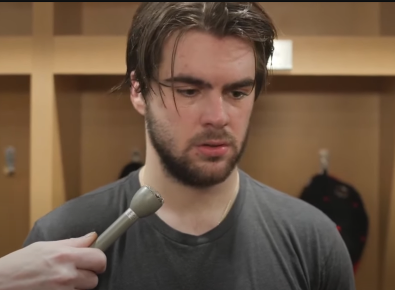 Le birthday boy Nico Hischier livre ses impressions après sa grosse prestation