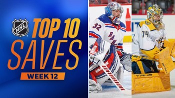 Top 10 des plus beaux arrêts de la dernière semaine de NHL