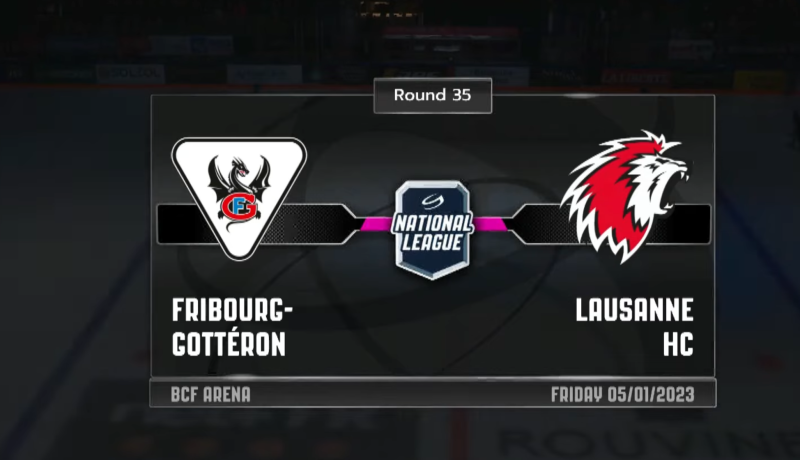 Les images du match Fribourg vs Lausanne