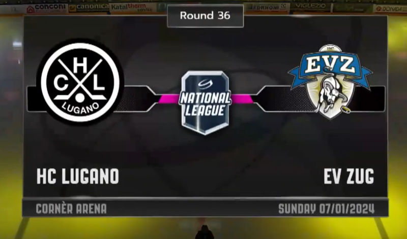 Les images du match Lugano vs Zoug