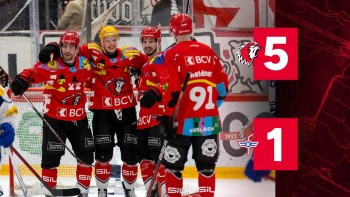 Les images de la victoire de Lausanne sur Kloten