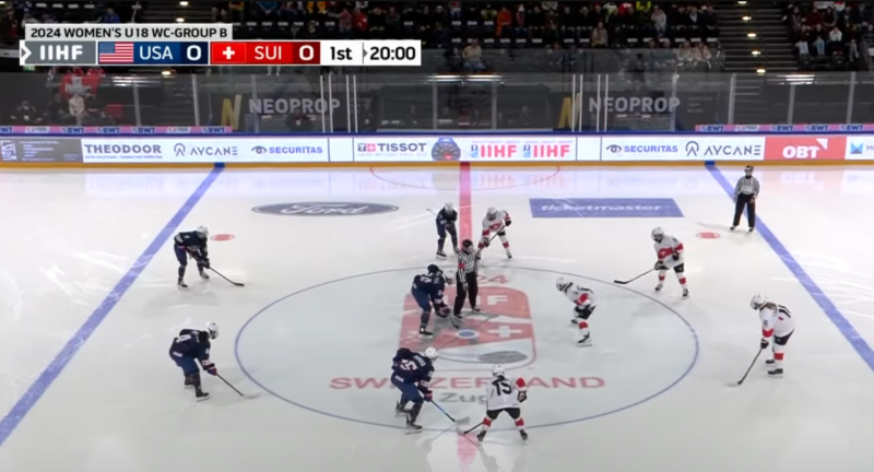 Mondiaux féminin U18 : les images de la nette défaite suisse