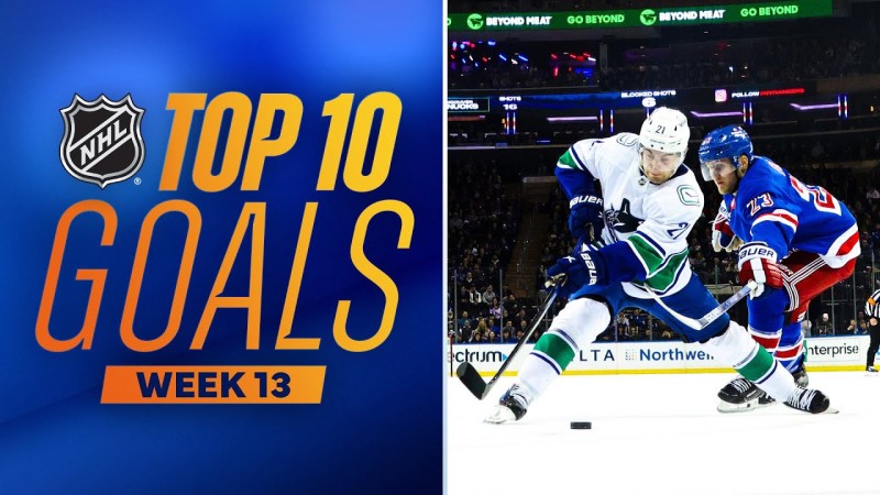 Les plus beaux buts de la semaine écoulée en NHL